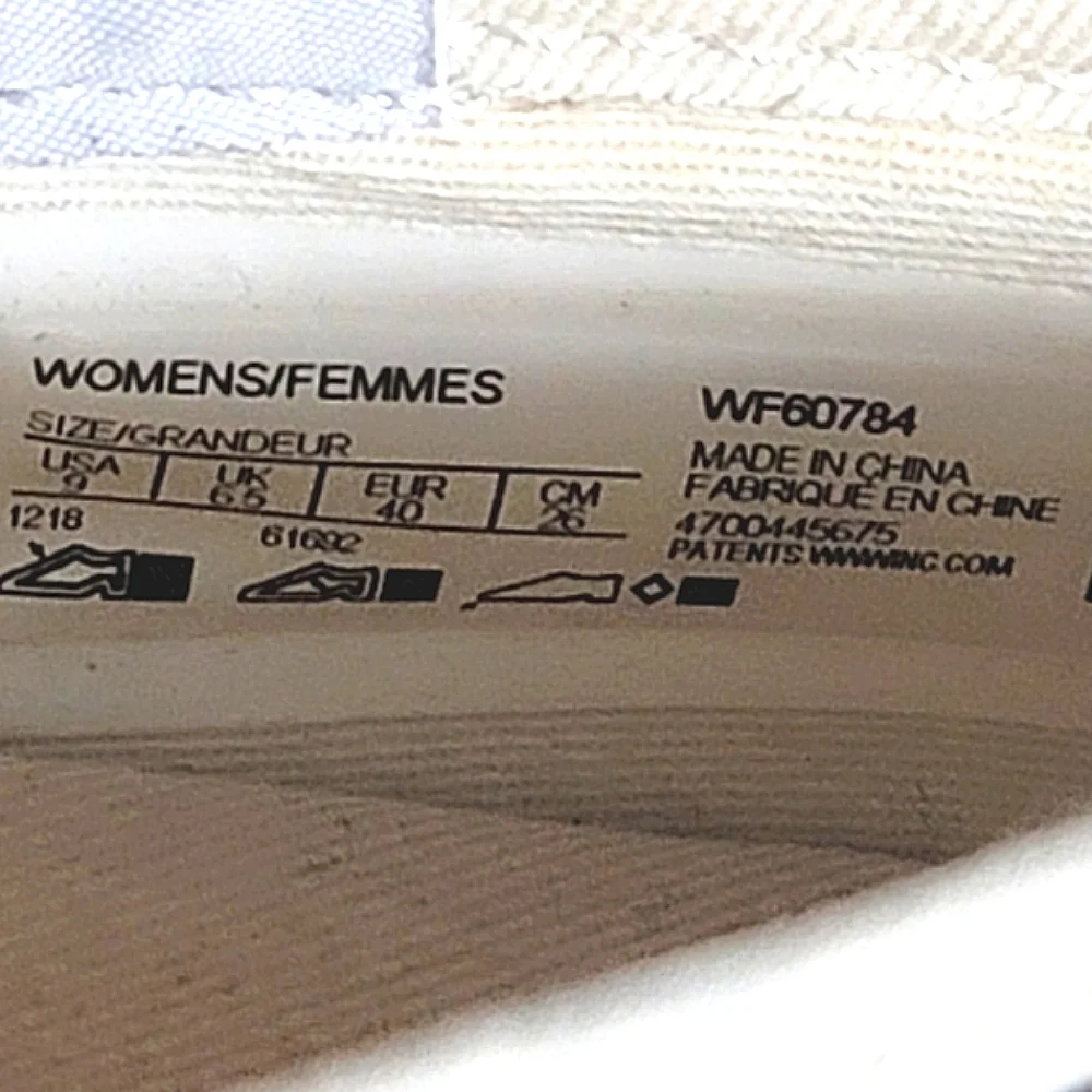 Keds Damsel Striped Wedge Shoes Size 9 - Picture 9 of 9